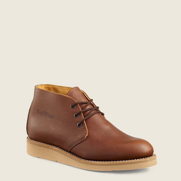 Red Wing Work Boots Traction Tred - Chukka Soft Toe - Brune - Herre 5867-VCDMS